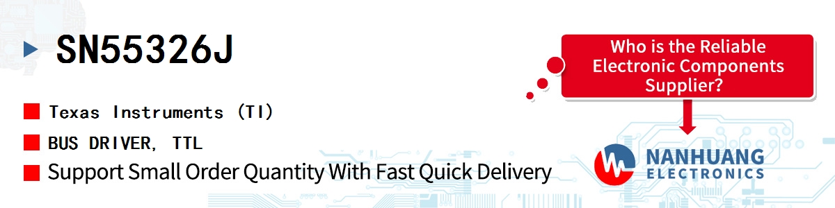 SN55326J TI BUS DRIVER, TTL