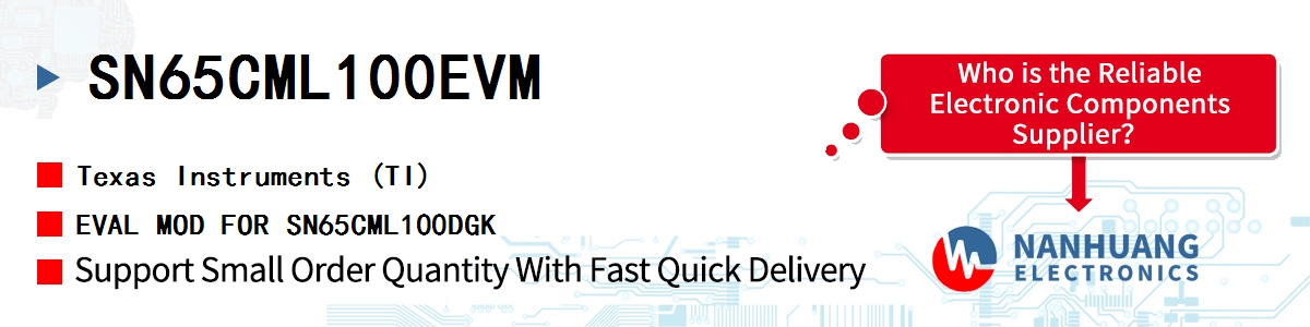 SN65CML100EVM TI EVAL MOD FOR SN65CML100DGK