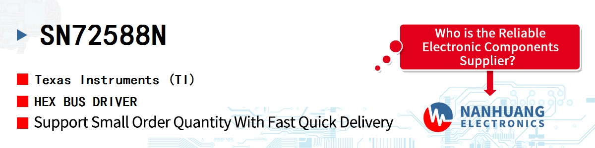 SN72588N TI HEX BUS DRIVER