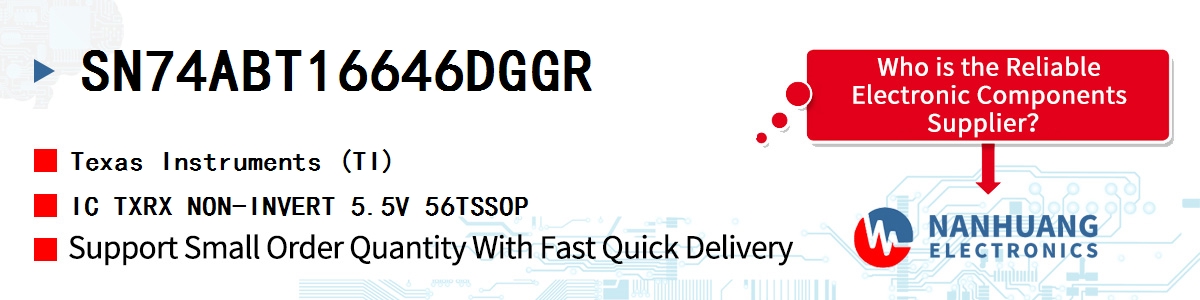 SN74ABT16646DGGR TI IC TXRX NON-INVERT 5.5V 56TSSOP