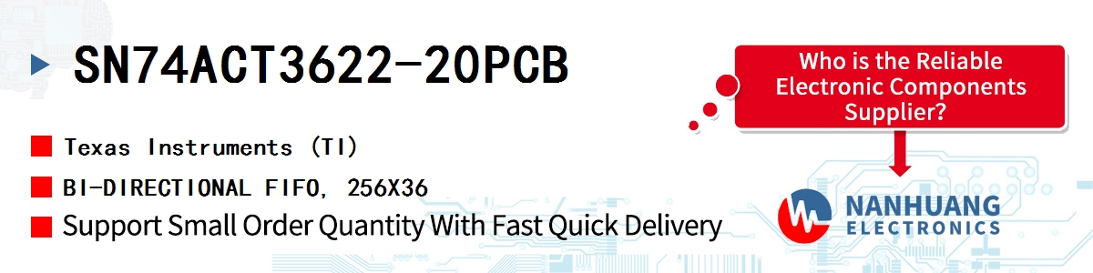 SN74ACT3622-20PCB TI BI-DIRECTIONAL FIFO, 256X36