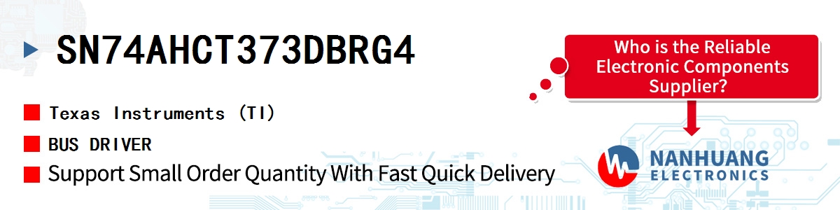SN74AHCT373DBRG4 TI BUS DRIVER