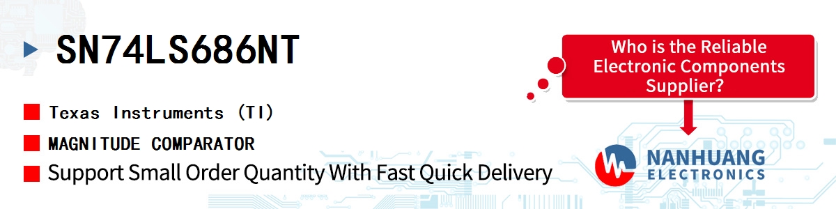 SN74LS686NT TI MAGNITUDE COMPARATOR