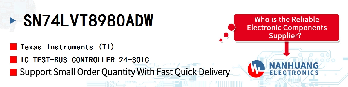 SN74LVT8980ADW TI IC TEST-BUS CONTROLLER 24-SOIC