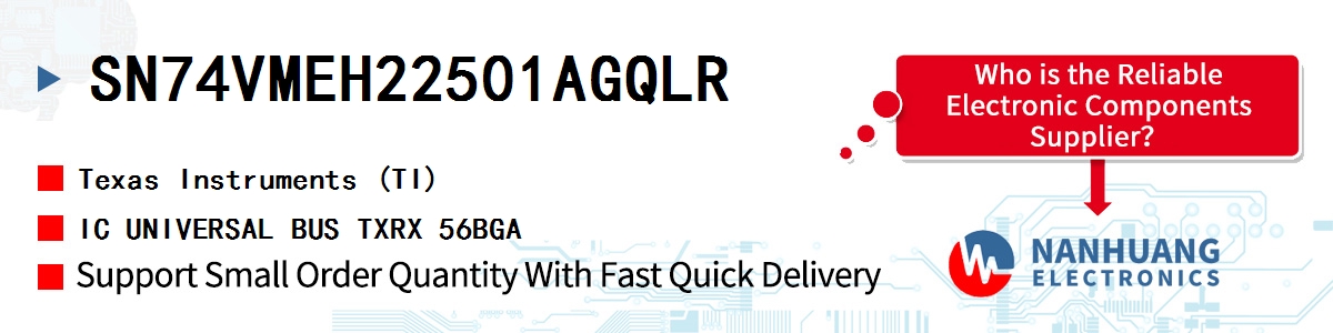 SN74VMEH22501AGQLR TI IC UNIVERSAL BUS TXRX 56BGA