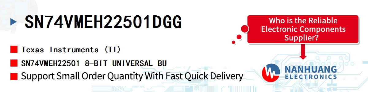 SN74VMEH22501DGG TI SN74VMEH22501 8-BIT UNIVERSAL BU