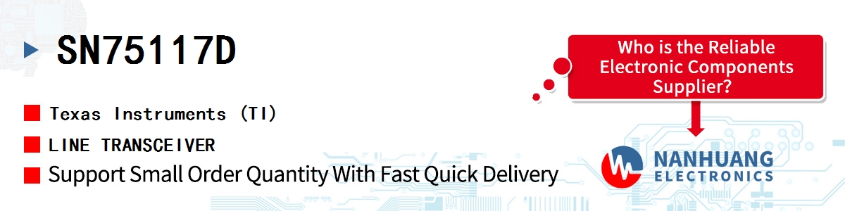 SN75117D TI LINE TRANSCEIVER