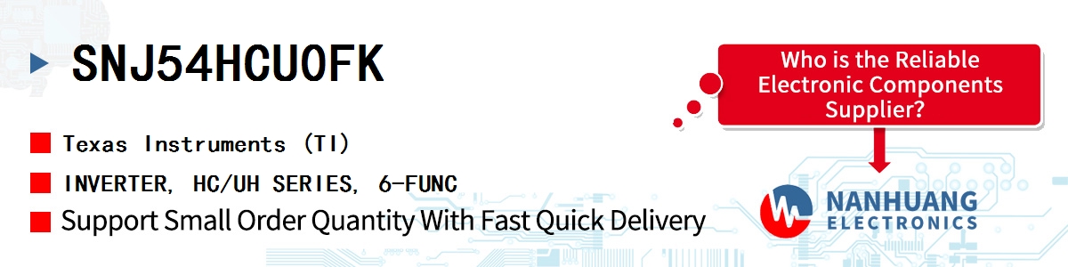 SNJ54HCU0FK TI INVERTER, HC/UH SERIES, 6-FUNC