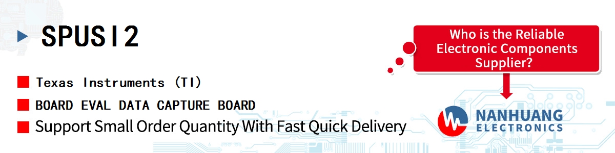 SPUSI2 TI BOARD EVAL DATA CAPTURE BOARD
