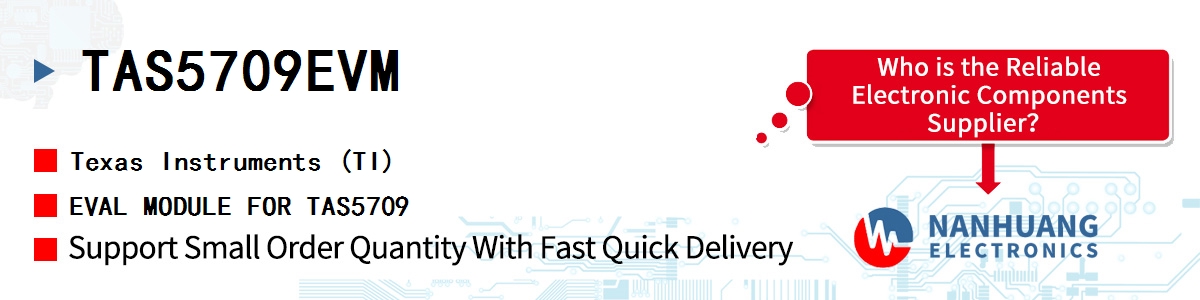 TAS5709EVM TI EVAL MODULE FOR TAS5709