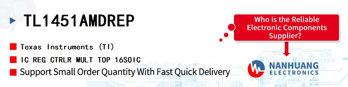 TL1451AMDREP TI IC REG CTRLR MULT TOP 16SOIC
