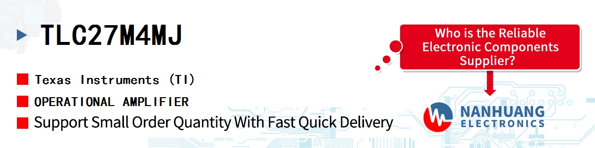 TLC27M4MJ TI OPERATIONAL AMPLIFIER
