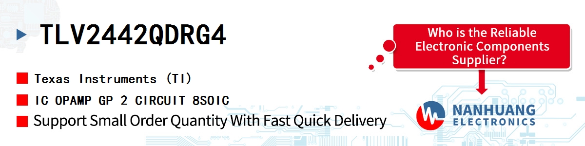 TLV2442QDRG4 TI IC OPAMP GP 2 CIRCUIT 8SOIC