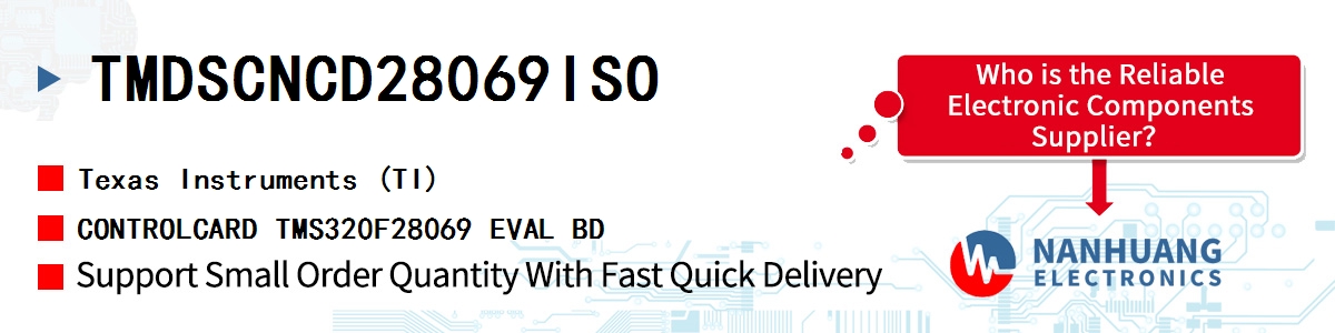 TMDSCNCD28069ISO TI CONTROLCARD TMS320F28069 EVAL BD