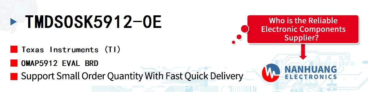 TMDSOSK5912-0E TI OMAP5912 EVAL BRD