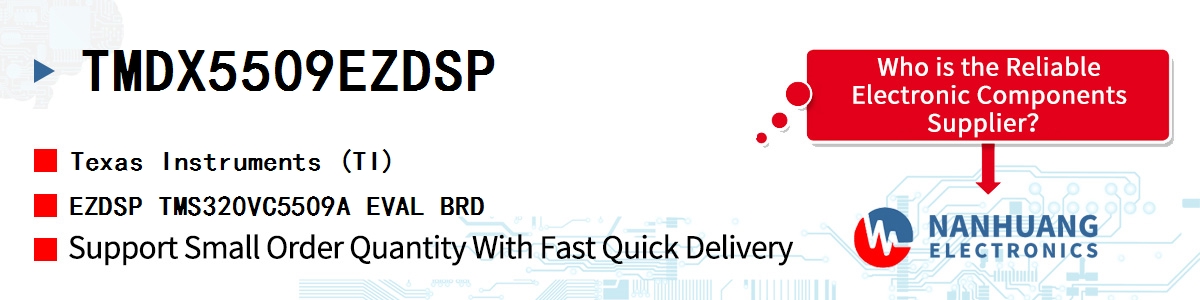 TMDX5509EZDSP TI EZDSP TMS320VC5509A EVAL BRD