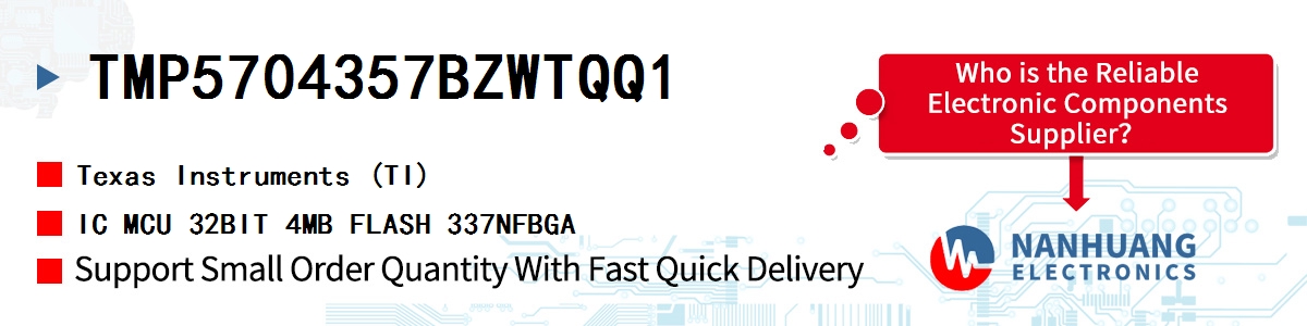 TMP5704357BZWTQQ1 TI IC MCU 32BIT 4MB FLASH 337NFBGA