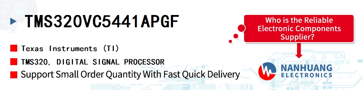 TMS320VC5441APGF TI TMS320, DIGITAL SIGNAL PROCESSOR