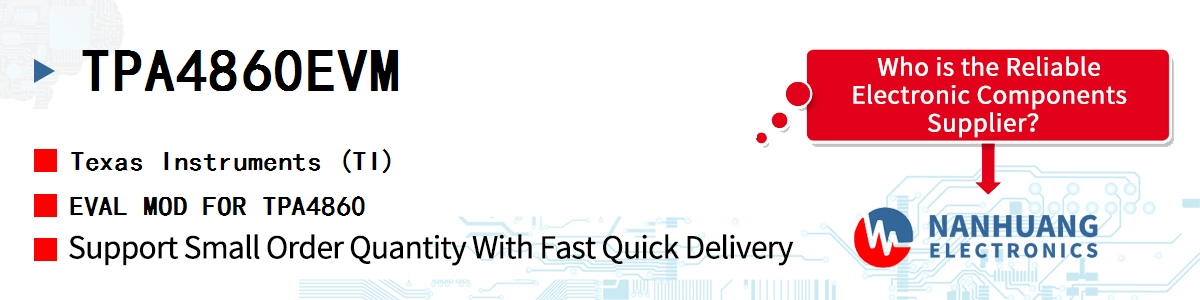 TPA4860EVM TI EVAL MOD FOR TPA4860