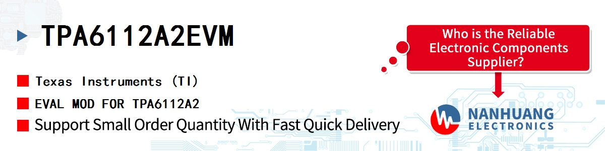 TPA6112A2EVM TI EVAL MOD FOR TPA6112A2