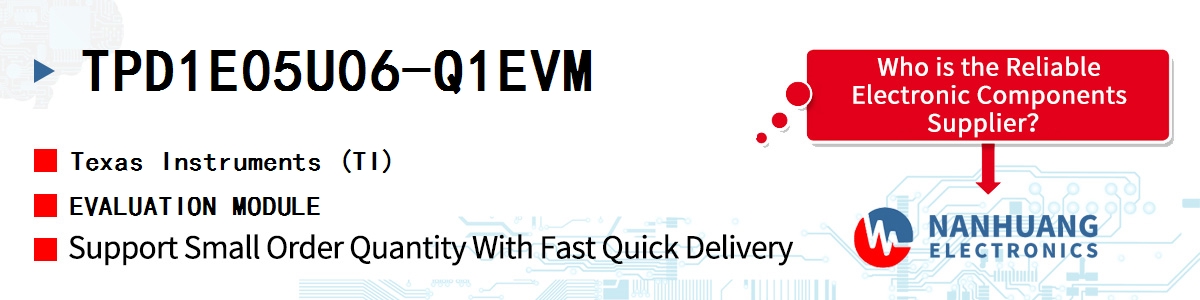 TPD1E05U06-Q1EVM TI EVALUATION MODULE