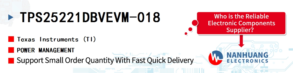 TPS25221DBVEVM-018 TI POWER MANAGEMENT