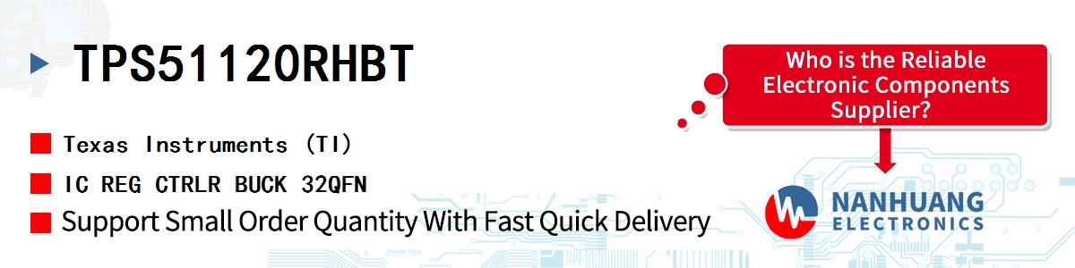 TPS51120RHBT TI IC REG CTRLR BUCK 32QFN