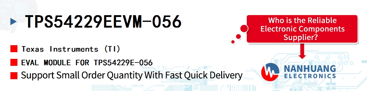 TPS54229EEVM-056 TI EVAL MODULE FOR TPS54229E-056