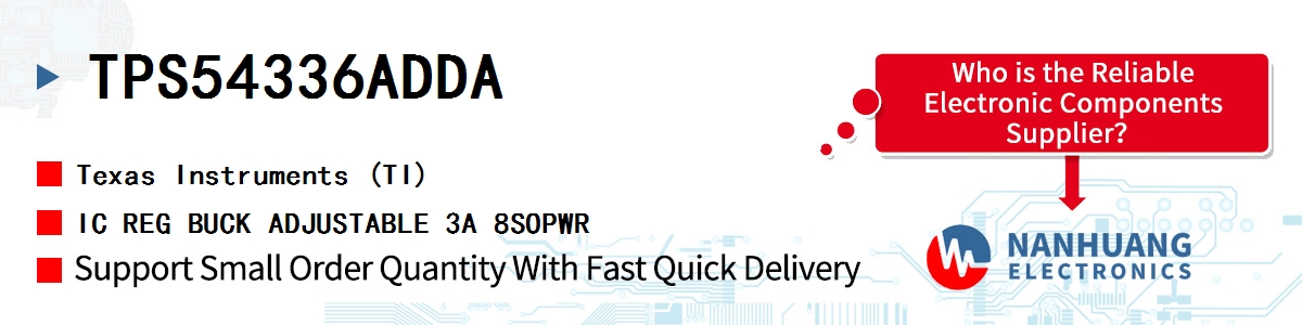 TPS54336ADDA TI IC REG BUCK ADJUSTABLE 3A 8SOPWR