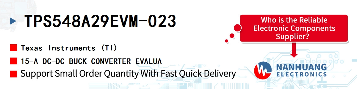 TPS548A29EVM-023 TI 15-A DC-DC BUCK CONVERTER EVALUA