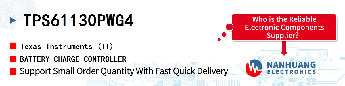 TPS61130PWG4 TI BATTERY CHARGE CONTROLLER