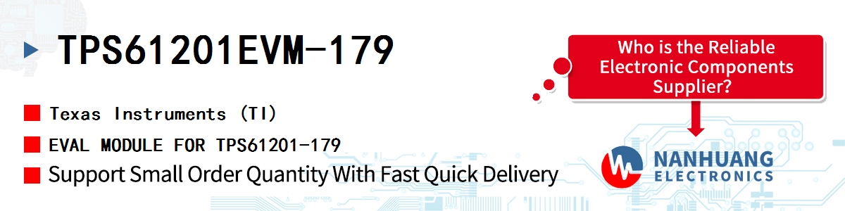 TPS61201EVM-179 TI EVAL MODULE FOR TPS61201-179