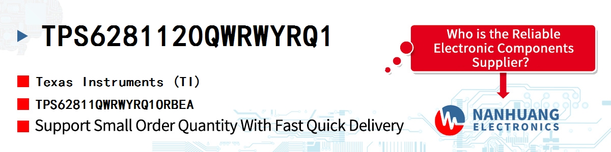 TPS6281120QWRWYRQ1 TI TPS62811QWRWYRQ1ORBEA