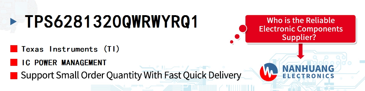 TPS6281320QWRWYRQ1 TI IC POWER MANAGEMENT