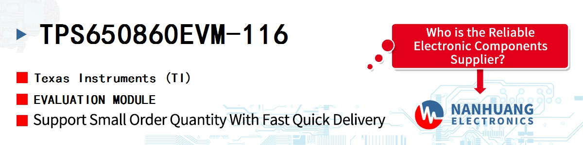 TPS650860EVM-116 TI EVALUATION MODULE