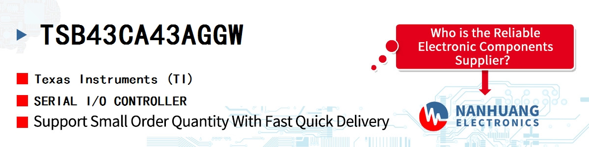 TSB43CA43AGGW TI SERIAL I/O CONTROLLER