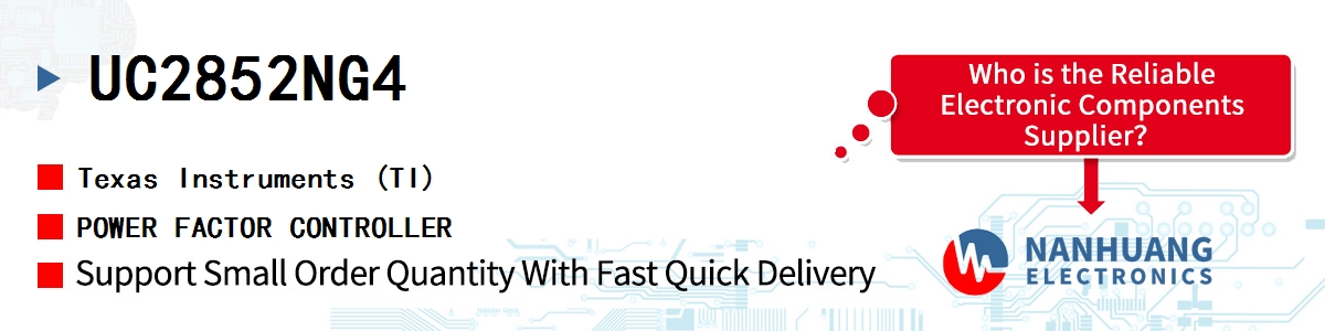 UC2852NG4 TI POWER FACTOR CONTROLLER