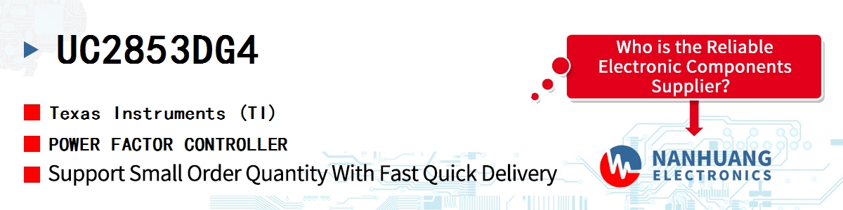 UC2853DG4 TI POWER FACTOR CONTROLLER