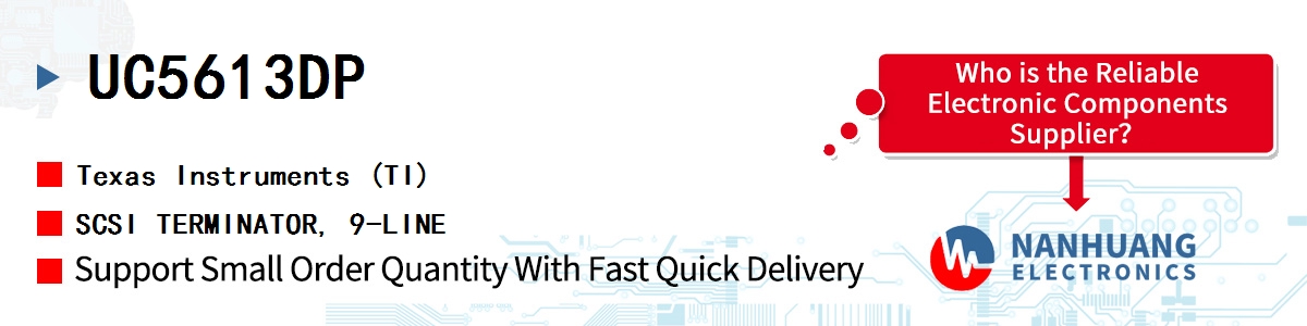 UC5613DP TI SCSI TERMINATOR, 9-LINE